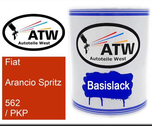 Fiat, Arancio Spritz, 562 / PKP: 1L Lackdose, von ATW Autoteile West.